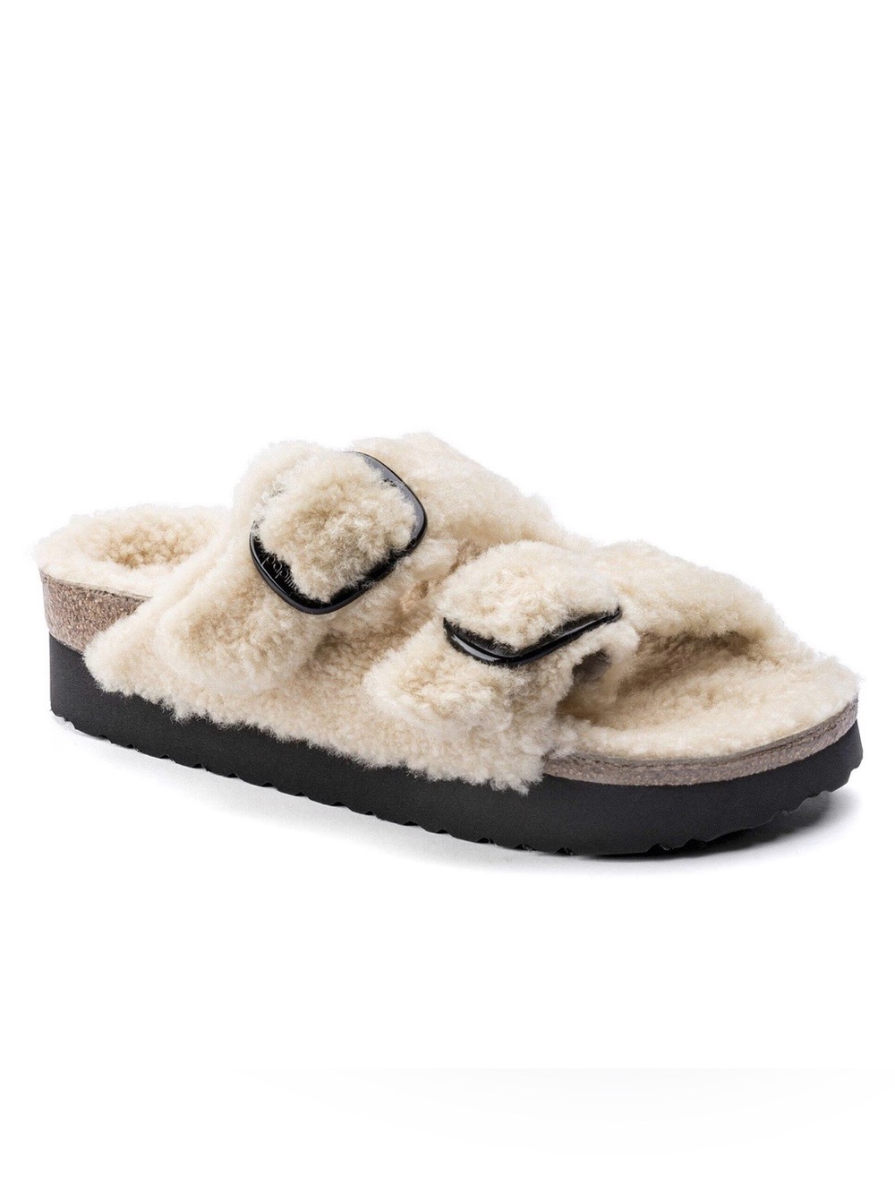 Birkenstock Papillio Arizona Big Buckle Teddy Sherpa Size 39